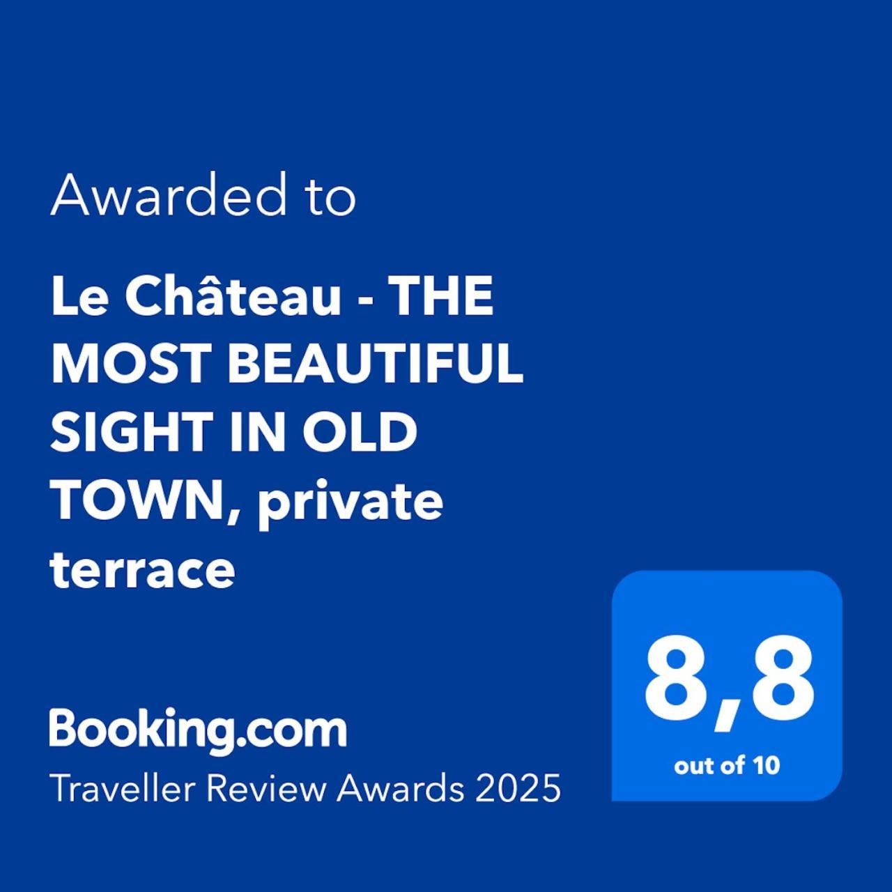 Le Chateau - The Most Beautiful Sight In Old Town, Private Terrace Nice Exteriér fotografie