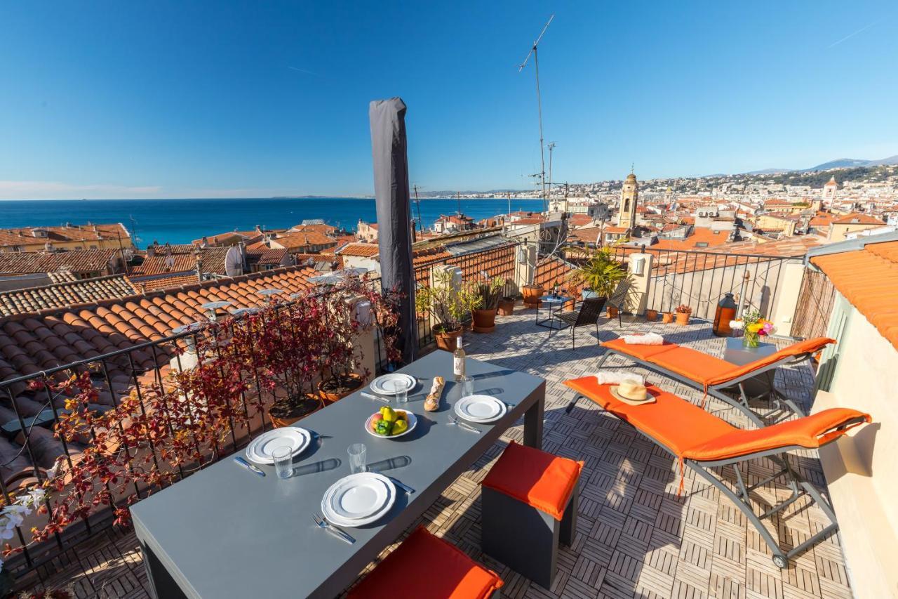 Le Chateau - The Most Beautiful Sight In Old Town, Private Terrace Nice Exteriér fotografie