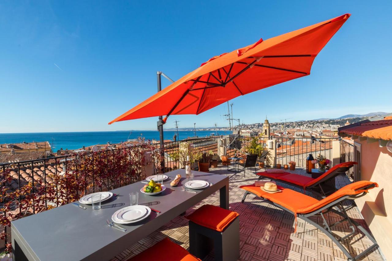Le Chateau - The Most Beautiful Sight In Old Town, Private Terrace Nice Exteriér fotografie