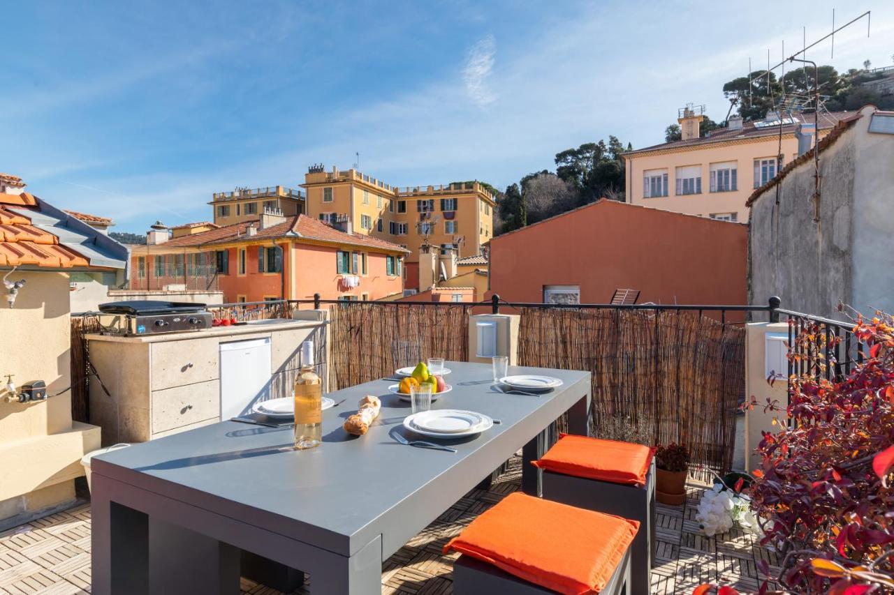 Le Chateau - The Most Beautiful Sight In Old Town, Private Terrace Nice Exteriér fotografie
