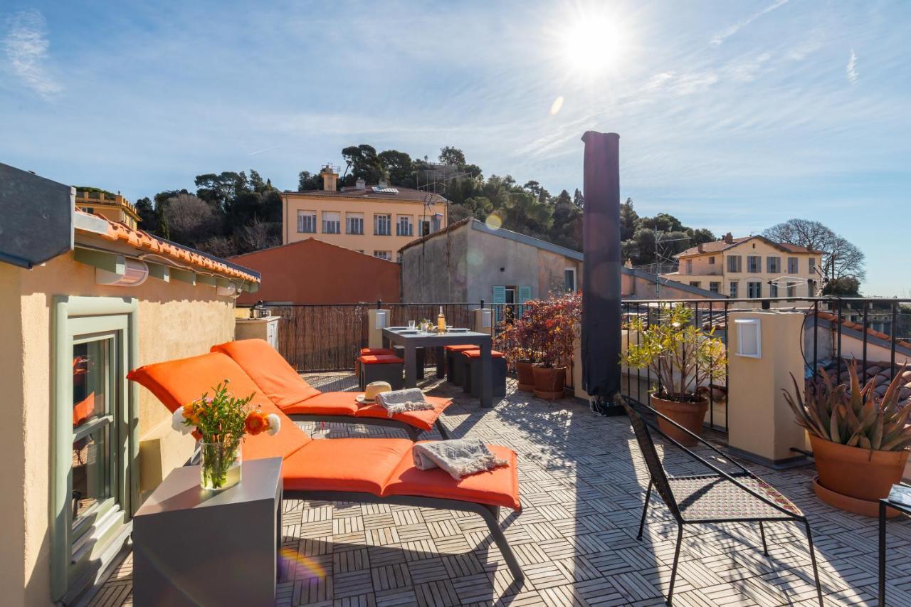 Le Chateau - The Most Beautiful Sight In Old Town, Private Terrace Nice Exteriér fotografie