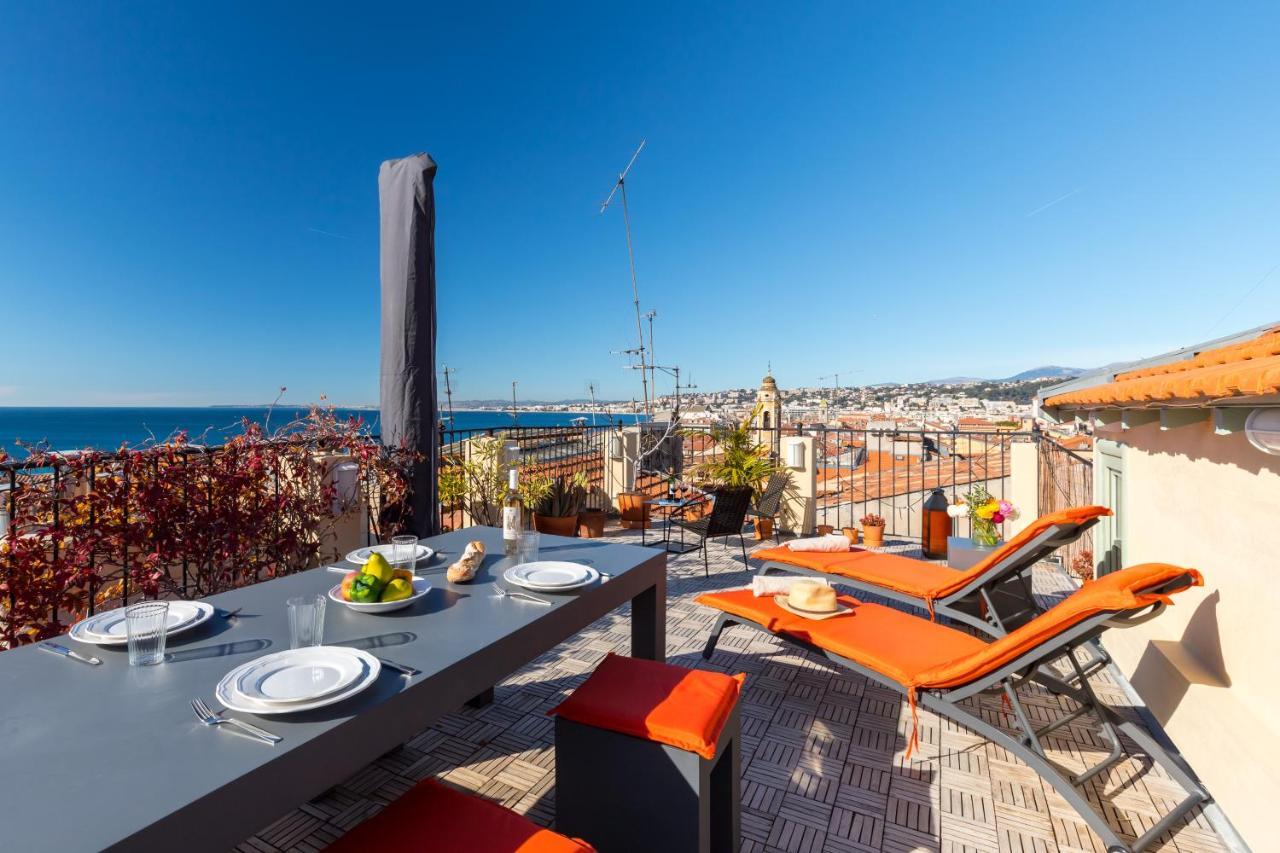 Le Chateau - The Most Beautiful Sight In Old Town, Private Terrace Nice Exteriér fotografie