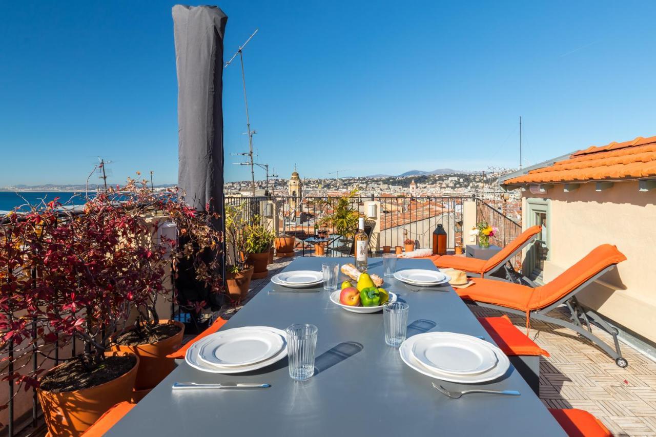 Le Chateau - The Most Beautiful Sight In Old Town, Private Terrace Nice Exteriér fotografie